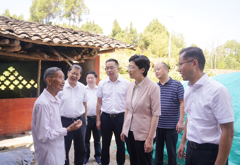 施小琳在巴中达州调研时强调 
锚定全年目标高质量抓落实 
全力推动革命老区加快发展追赶跨越「相关图片」