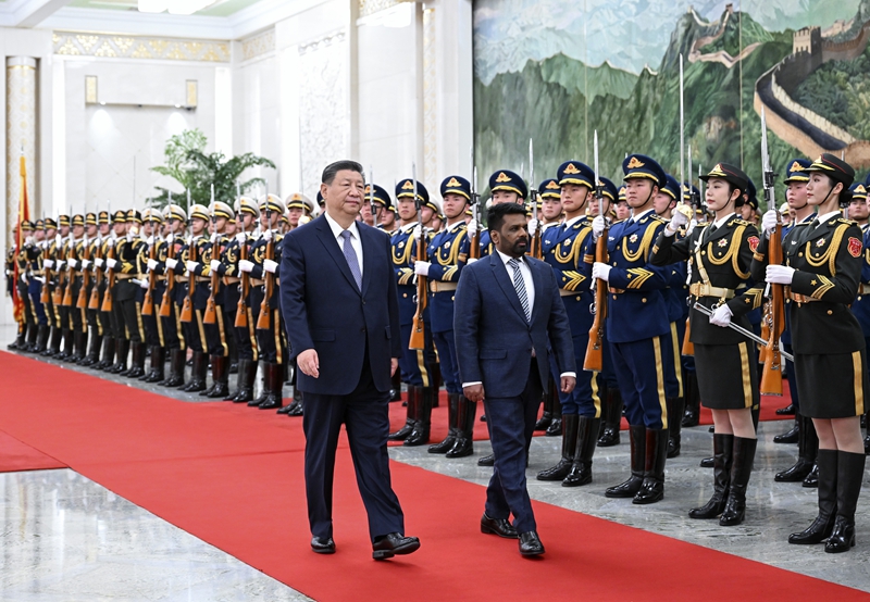 习近平同斯里兰卡总统迪萨纳亚克会谈「相关图片」
