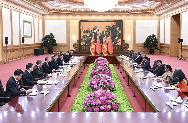 习近平同斯里兰卡总统迪萨纳亚克会谈「相关图片」